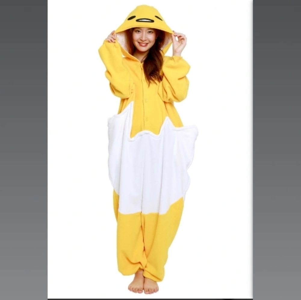 Gudetama Kigurumi Egg Costume